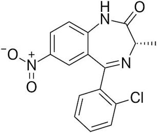 History of Meclonazepam